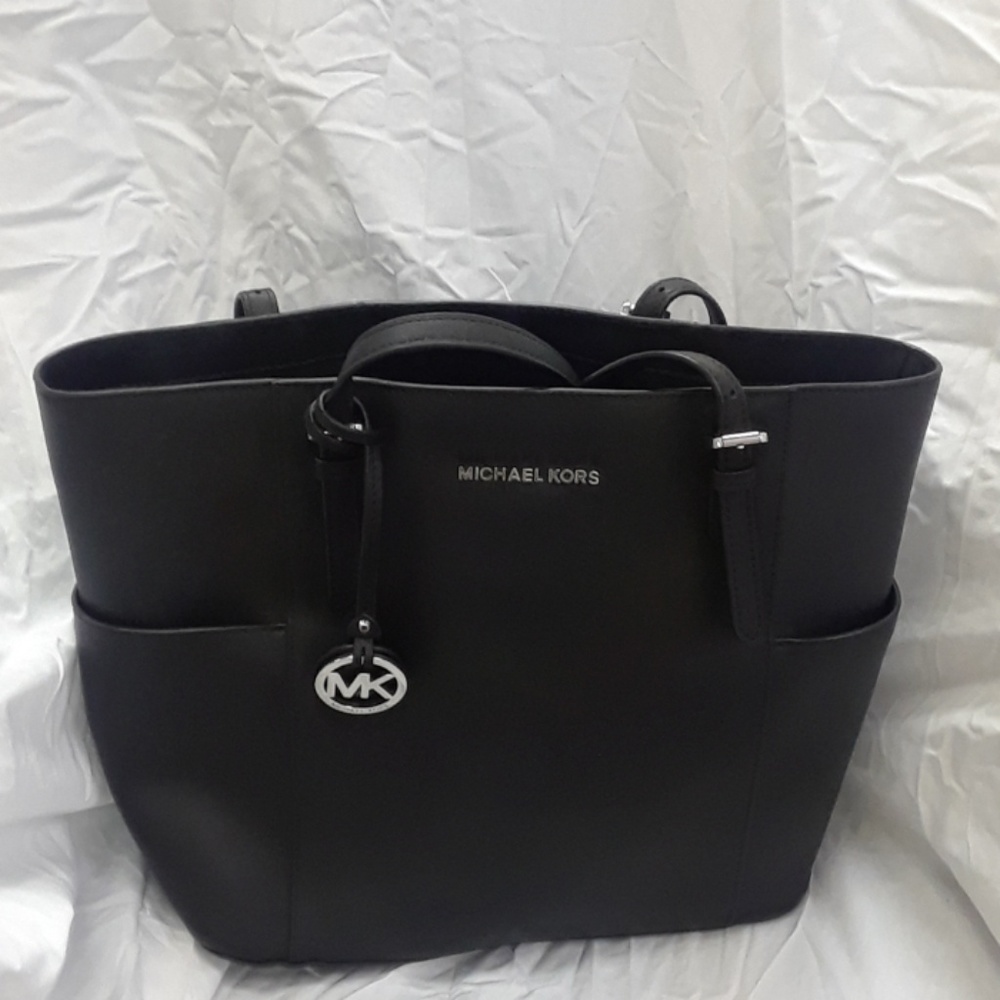 MK black tote